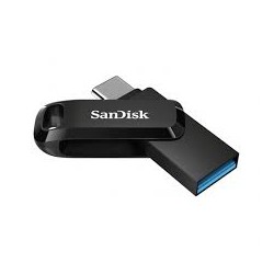 Sandisk Ultra Dual Drive Go Memoria USB-C y USB-A 32GB - Hasta 150MB/s de Lectura - Color Negro (Pendrive)