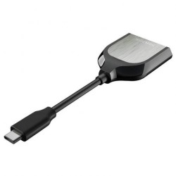 Sandisk Extreme Pro Lector Grabador de Tarjetas SD UHS-II USB-C - Color Negro/Acero
