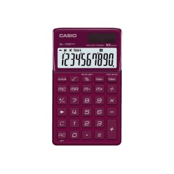 Casio SL1100TV Calculadora de Escritorio - Calculo de Impuestos - Pantalla LCD de 10 Digitos - Solar y Pilas