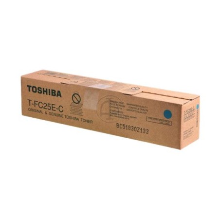 Toshiba T-FC25EC Cyan Cartucho de Toner Original - 6AJ00000072/6AJ00000199