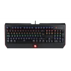 Talius Gaming Teclado Mecanico USB - Teclas Outemu Red - Iluminacion LED RGB - Antighosting - Cable de 1.80m - Color Negro