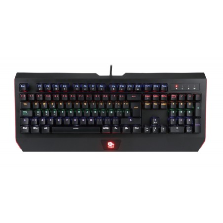 Talius Gaming Teclado Mecanico USB - Teclas Outemu Red - Iluminacion LED RGB - Antighosting - Cable de 1.80m - Color Negro