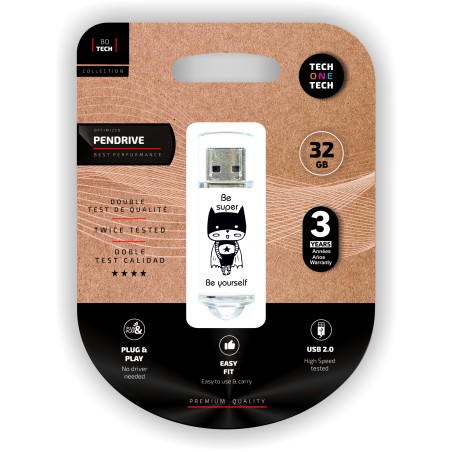 TechOneTech Be Super Memoria USB 2.0 32GB (Pendrive)