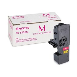 Kyocera TK5230 Magenta Cartucho de Toner Original - 1T02R9BNL0/TK5230M