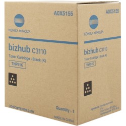 Konica Minolta TNP51 Negro Cartucho de Toner Original - TNP51K/A0X5155