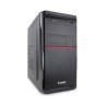 Tooq Caja Mini Torre Micro ATX - Fuente de Alimentacion 500W - 4x HDD3,5 + 1x SDD2,5 + 1x HDD5.25 - 2x USB 3.0, SD y Micro SD - 