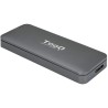 Tooq Carcasa Externa SSD M2 NGFF USB-C - Color Gris