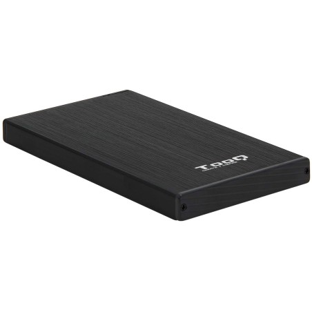 Tooq Carcasa Externa HDD/SDD 2.5" hasta 9,5mm SATA USB 3.0 - Color Negro