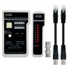 Nanocable Testeador para Cable RJ11/RJ12/RJ45, Coaxial