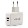 Tooq Cargador de Pared USB 2.0, USB-C - Color Blanco