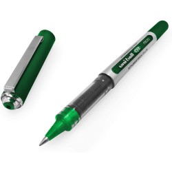 Uni-ball Roller Eye Micro Boligrafo de Tinta Liquida - Punta de Acero Inoxidable 0,5 mm - Trazo de 0,3 mm - Visor de Tinta - Cli