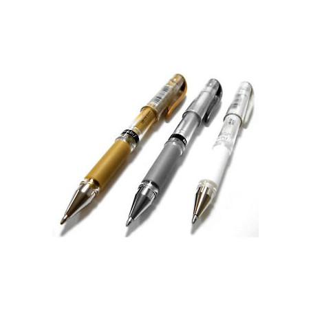 Uni-ball Signo Broad Boligrafo de Gel - Punta de Acero Inoxidable 1 mm. - Trazo 0.60 mm. aprox. - Tinta Gel - Sujecion de Caucho