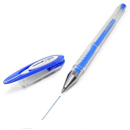 Uni-ball Signo Angelic Colour Boligrafo de Gel - Punta de Acero Inoxidable 0.7 mm. - Trazo 0.45 mm - Tinta Gel - Color Azul Past