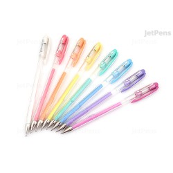 Uni-ball Signo Angelic Colour Boligrafo de Gel - Punta de Acero Inoxidable 0.7 mm. - Trazo 0.45 mm - Tinta Gel - Colores Surtido