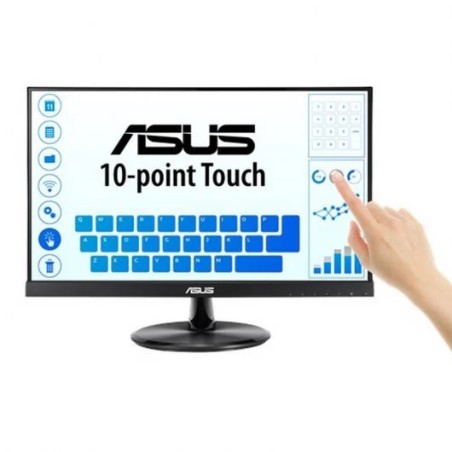 Asus Monitor Tactil 21.5" LED IPS FulHD 1080p - Capacidad Tactil 10 Puntos - Respuesta 5ms - Altavoces Incorporados - Angulo de 