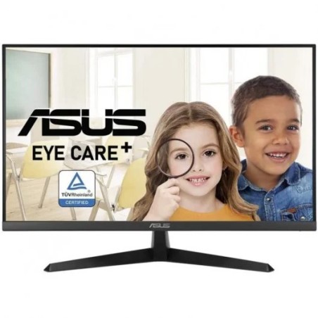 Asus Monitor 27" LED IPS Full HD 1080p 75Hz FreeSync - Respuesta 1ms - Angulo de Vision 178° - 16:9 - HDMI, VGA - VESA 100x100mm