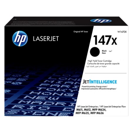 HP W1470X Negro Cartucho de Toner Original - 147X
