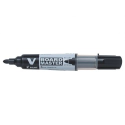 Pilot V-Board Master Begreen Rotulador para Pizarra Blanca - Punta Redonda 6mm - Trazo 2.3mm - 91% Plastico Reciclado - Recargab