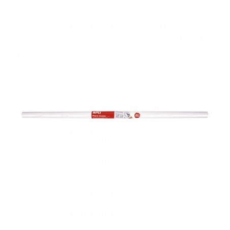 Apli Pizarra Blanca Adhesiva en Rollo 2 x 1 m - Adhesivo Reposionable - Para Superficies Lisas y Solidas - Facil y Rapida de Lim