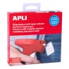 Apli Etiquetadora Textil Estandar - Incluye Tapon de Proteccion y Correa de Muñeca - Compatible con Agujas y Navetes Apli