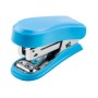 Novus Mini Grapadora Compacta - Hasta 12 Hojas - Grapado Cerrado y Abierto - Incluye 320 Grapas - Color Azul
