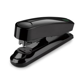 Novus B 4FC re+new Grapadora de Sobremesa - Fabricada con Plastico Reciclado - Hasta 50 Hojas - Grapado Plano Abierto, Cerrado y