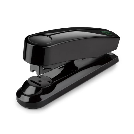 Novus B 4FC re+new Grapadora de Sobremesa - Fabricada con Plastico Reciclado - Hasta 50 Hojas - Grapado Plano Abierto, Cerrado y