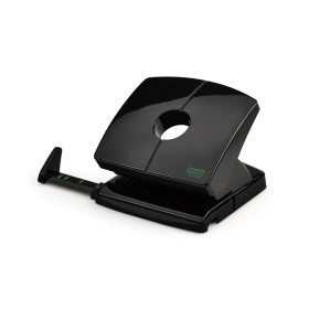 Novus B 220 re+new Perforadora de Papel - Fabricada con Plastico Reciclado - Hasta 20 Hojas - Escala de Tope - Vaciado Facil - P