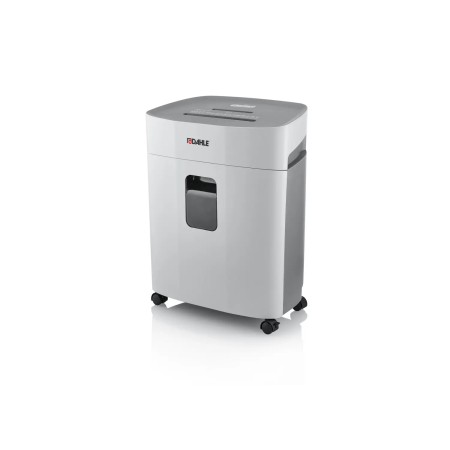 Dahle PaperSAFE 240 Destructora de Papel Manual 25L con Ruedas - Destruye hasta 10 Hojas - Corte en Particulas - Apta para Papel