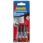 Imedio Super Rapido Pegamento Instantaneo Pack de 3 Tubos de 1gr - Transparente - Multimaterial