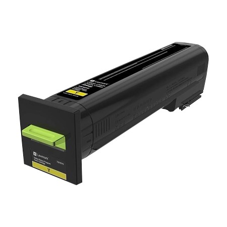 Lexmark CS820/CX820/CX825/CX860 Amarillo Cartucho de Toner Original - 72K20Y0/72K20YE