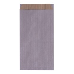 Apli Sobres Kraft Plata 11x21x5 - Papel Kraft 50g/m² - Reutilizables y Reciclables - Pack de 250