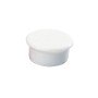 Dahle 95513 Pack de 10 Imanes para Pizarra Blanca - Diametro de 13mm - Color Blanco