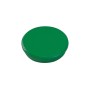 Dahle 95532 Pack de 10 Imanes para Pizarra Blanca - Diametro de 32mm - Color Verde