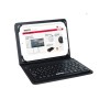 Approx Funda para Tablet de 9.7? a 10.5? con Teclado Bluetooth - Para Windows, Android y Apple - Color Negro