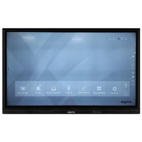 Approx Pantalla Interactiva 75" UHD 4K WiFi, Bluetooth - Multi-touch hasta 20 Puntos - 4 Dispositivos a la Vez - HDMI, DisplyPor