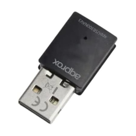 Approx Adaptador Nano USB WiFi Inalambrico - Hasta 300Mbps