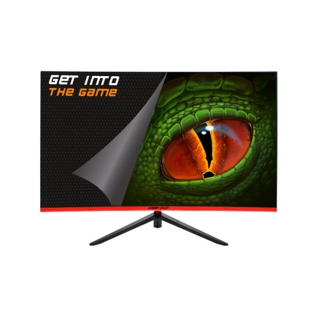 KeepOut Monitor Gaming LED 27" Curvo 1800R QHD 2K 165Hz - Respuesta 1ms - Angulo de Vision 178º - Altavoces 6W - 16:9 - HDMI, Di