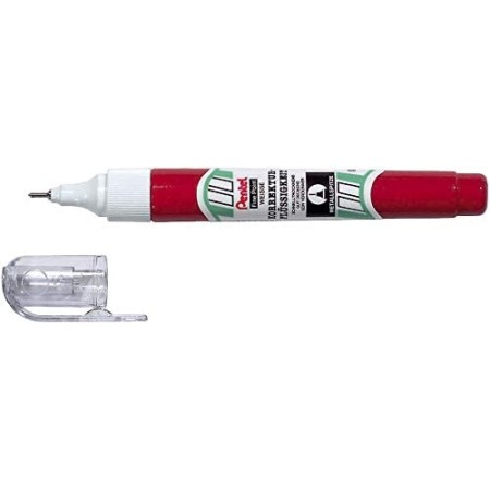 Pentel Boligrafo Corrector 7ml - Secado Rapido - Punta Metalica