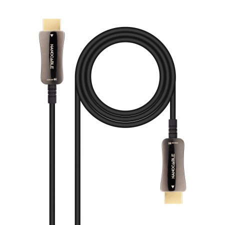 Nanocable Cable HDMI v2.1 Macho a HDMI v2.1 Macho 10m - 8K@60Hz 4K@120Hz 48Gbps - Color Negro