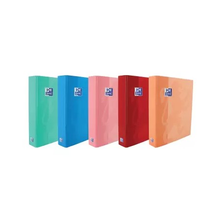 Oxford Carpeta de Anillas Classic Formato A4+ - Tapa Extradura Brillante - Anillas en Forma de D 25mm - Colores Surtidos