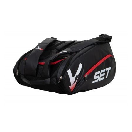 Set Paletero Premium Grande - Capacidad para 3 Palas - Amplio Departamento Central - Zapatero con Aireacion a parte - Bolsillos 