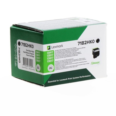 Lexmark 71B2HK0 Cartucho de Toner Original Negro - 71B2HK0