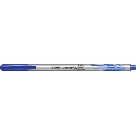 Bic Intensity Medium Rotulador de Punta Media de 0.8mm - Tinta con Base de Agua - Color Azul