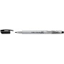 Bic Intensity Medium Rotulador de Punta Media de 0.8mm - Tinta con Base de Agua - Color Negro