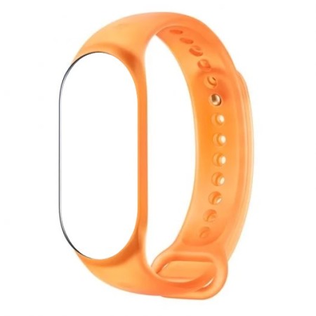 Xiaomi Correa de Silicona para Pulsera de Actividad Mi Smart Band 7 - Color Naranja Neon