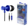 Coolsound Powerbass Auriculares Intrauditivos con Microfono - Carcasa Metalica - Control de Volumen - Cable de 1.20m