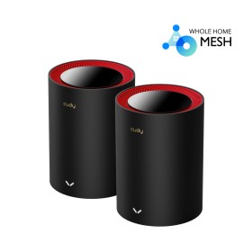 Cudy AX3000 Pack de 2 Sistemas WiFi 6 Mesh AX3000 2.5G Dual Band - Admite Ancho de Banda de 20/40/80/160MHz - 1x Puerto LAN 10/1