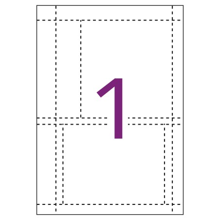 Apli Caratulas CD/DVD Microperforadas 10 Hojas