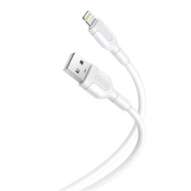 XO Cable de Conector Lightning - Longitud 1 Metro - Carga y Transmision de Datos de Alta Velocidad - 5V, 21A - Cable de Silicona